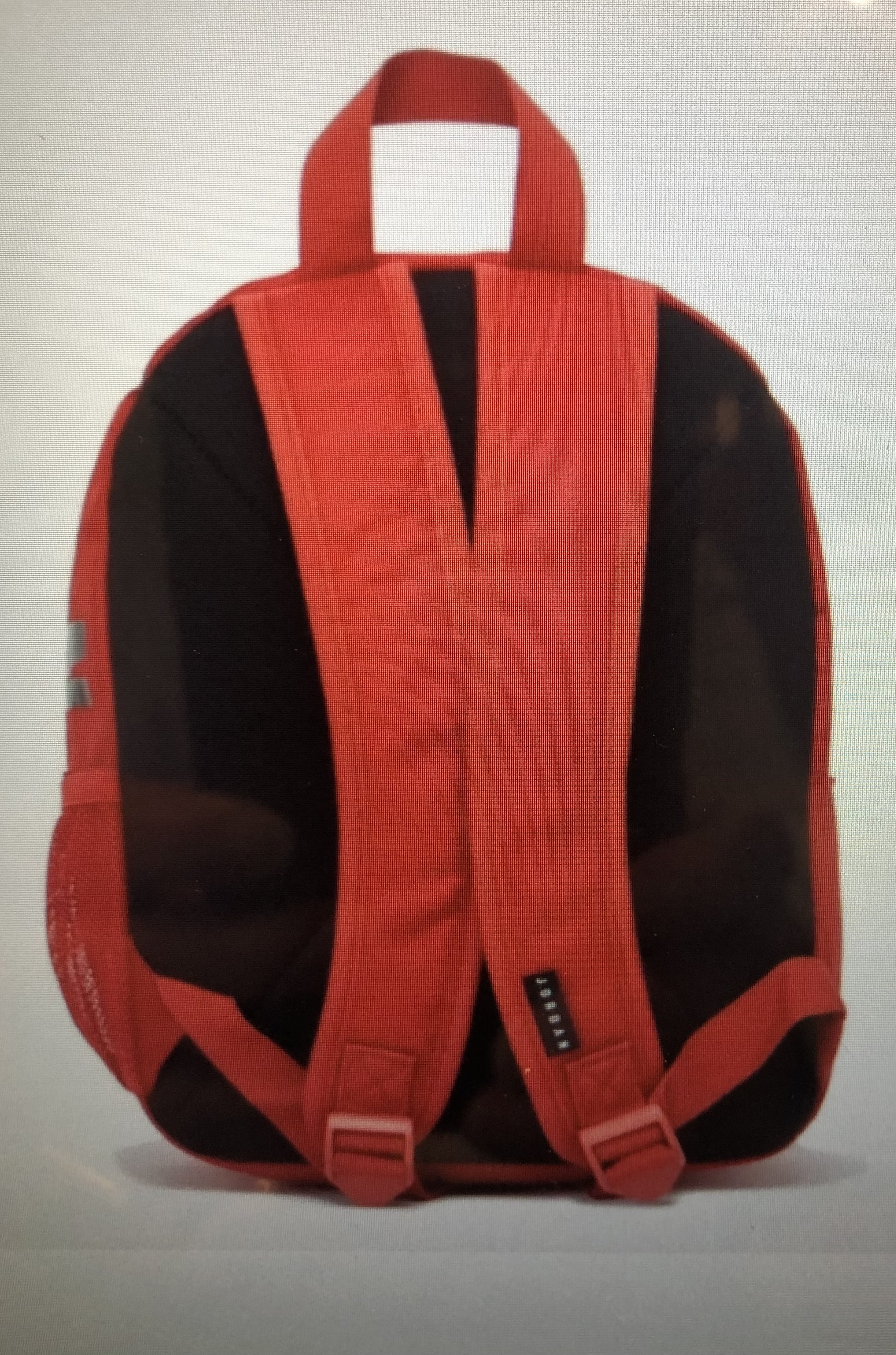 red air jordan backpack