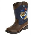 thumbnail image 2 of Nickelodeon Paw Patrol Cowboys Boots. (Toddler Little Kids), Color: Brown Blue, 7, 2 of 9