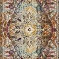 thumbnail image 5 of SAFAVIEH Baldwin Karissa Oriental Runner Rug, Ivory/Teal, 2'2" x 12', 5 of 6