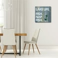 thumbnail image 2 of Courtside Market Lake Life Wooden Gallery-Wrapped Canvas Wall Art, 16x16, 2 of 5