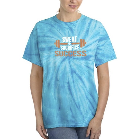 Sweat And Sacrifice Tie Dye Cyclone Women -Image by Shutterstock, Female x-Large