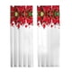 thumbnail image 3 of Cortinas de gasa estampadas con bolsillo para varilla, 2 unidades, para hotel 132cmx241cm, 3 of 9