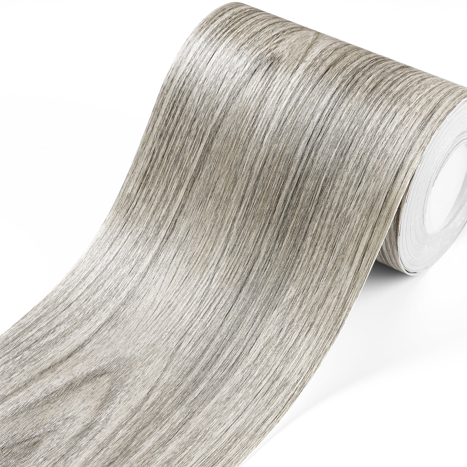 Stickyart Vinyl Flooring Peel and Stick Wood Plank Flooring 6"x36" Grey