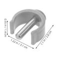 thumbnail image 2 of QIFULL 4Pcs Walking Cane Pin Locks for Elderly in Grey 1.22X1.10X0.55in with Latch Clamp and Steel Material, 2 of 8