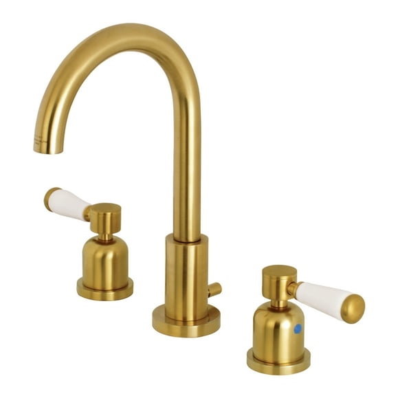 Fauceture FSC8923DPL Paris Widespread Bathroom Faucet, Brushed Brass