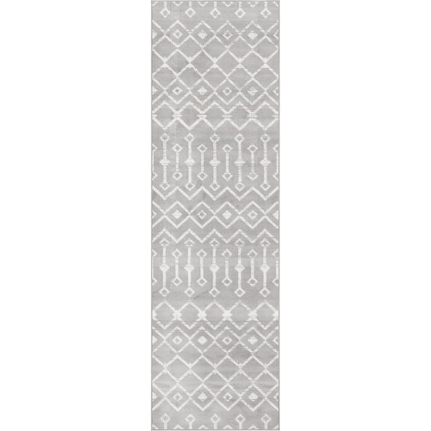Unique Loom Moroccan Trellis Contemporary Area Rug or Runner Walmart