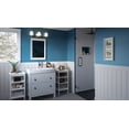 thumbnail image 4 of Quoizel Kolt 3-Light Brushed Nickel Vanity Light, 4 of 9