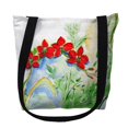 thumbnail image 1 of Betsydrake TY196G Sac Fourre-Tout Orchidées Rouges 18 x 18 Po - Grand, 1 of 1
