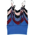 thumbnail image 5 of ToBeInStyle Womens Pack of 6 Non-Padded Adjustable Strap Bras - One Size, 5 of 8