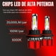 thumbnail image 2 of Kit Focos Faro Led Auto Moto Chip Csp 3era Generación H4 H7, 2 of 8