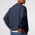 thumbnail image 5 of Resicozy Mens Cardigan Sweater Waffle Knit Long Sleeve Cardigan Open Front Lightweight Casual Button Down Cardigan Navy XL, 5 of 5