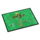 thumbnail image 1 of ""Caroline'S Treasures 8710Jmat Palmera De Bienvenida En Verde Tapete Para Interiores O Exteriores 24 X 36"""" Multicolor"", 1 of 1