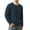 Royal Blue, variant on QDG Men's Cable Knit Pullover Sweater Casual Crewneck Long Sleeve Knitted Sweater