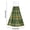 Polka Dot Green Plaid, variant on Dailycode Kitchen Wash Cloths with Hanging Loops Absorbent Absorbent Quick Drying Hand Towels, 2 Pack, Black Pink Plaid