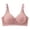 Pink, variant on Ohufall Plus Size Bras for Women Wireless Push Up Breathable Underwear Lightweight Cup Smooth Comfortable Everyday Bras,36B/C-46B/C