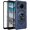 Blue, variant on Ring Kickstand Phone Case for Nokia C200 w/Tempered Glass Screen Protector for Car Mount Hybrid Hard Shockproof Case - Red