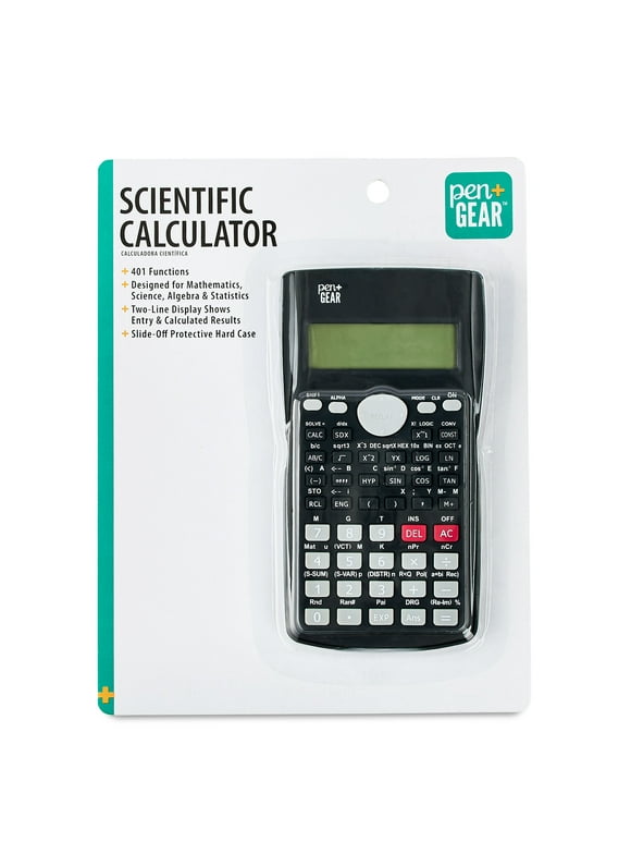 Pen+Gear Scientific Calculator, Black