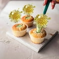 thumbnail image 3 of 30 Pcs Sparkle Firework Cake Toppers Gold Foil Tassel Cupcake Picks Tinsel Star Cake Decorations Drink Stirrers Fruit Toothpicks for Christmas Wedding Birthday Party Decor By Scheam, 3 of 7