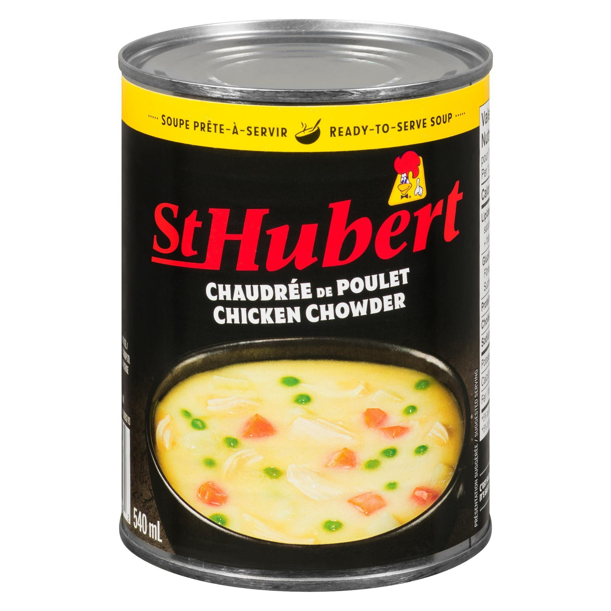St. Hubert Real Cream Chicken Chowder, 540 mL