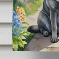 thumbnail image 4 of Caroline's Treasures DAC6679CHF Norwegian Elkhound Spring Path House Flag Large Porch Sleeve Pole Decorative Outside Yard Banner Artwork Wall Hanging, Polyester, House Size, Multicolor, 4 of 5