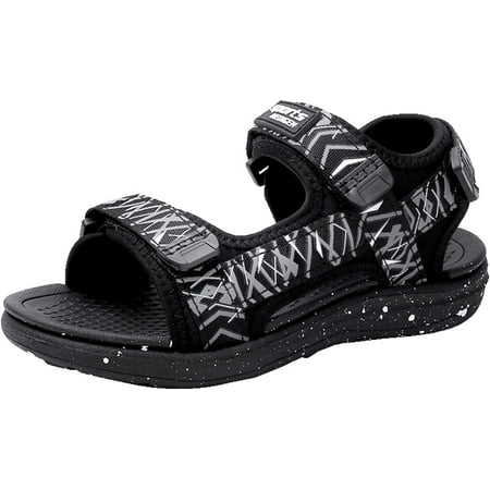 

Fashion Sports Sandals For Boys Girls Adjustable Hook and Loop Lightweight Sandals Summer Breathable Beach Shoes (Little Kids/Big Kids)
