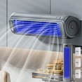 thumbnail image 2 of 2025 Constant Wind Tower Fan Vaneless Kitchen Irrigation Fan Turbine High Wind Silent Office Desktop Fan 2000mA, 2 of 8