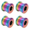 thumbnail image 1 of Bike Disc Screw,4Pcs Chainwheel Disc Screw Bicycle Disc Screw Disc Screw Built to Last, 1 of 14
