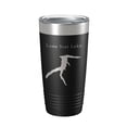 thumbnail image 1 of Lone Star Lake Map Tumbler Travel Mug Insulated Laser Engraved Coffee Cup Kansas 20 oz Black, 1 of 5