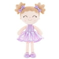 thumbnail image 3 of Gloveleya Soft Dolls Baby Girl Gifts Curly Girls Plush Baby Doll Fantasy Curly Baby Doll White 12 inch, 3 of 10