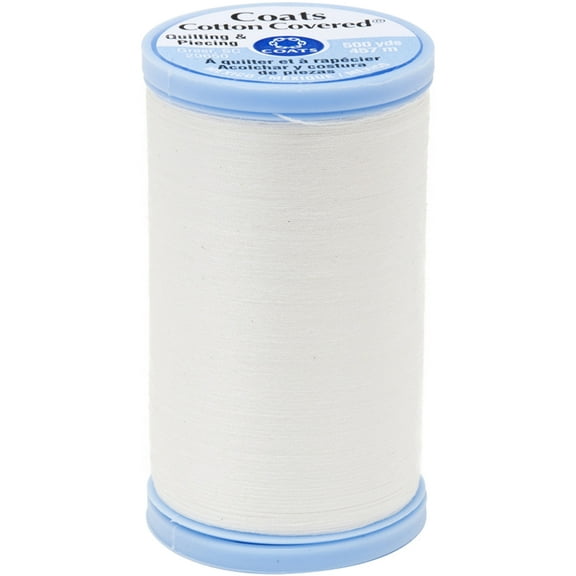 Cotton Covered Quilting & Piecing Thread 500yd - Winter White