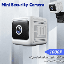 Mini Hidden 1080P WiFi Spy Camera (white)- Container Shape, Night Vision Motion Detection, APP Remote View & Loop Recording, 128GB SD Supported Nanny Cam