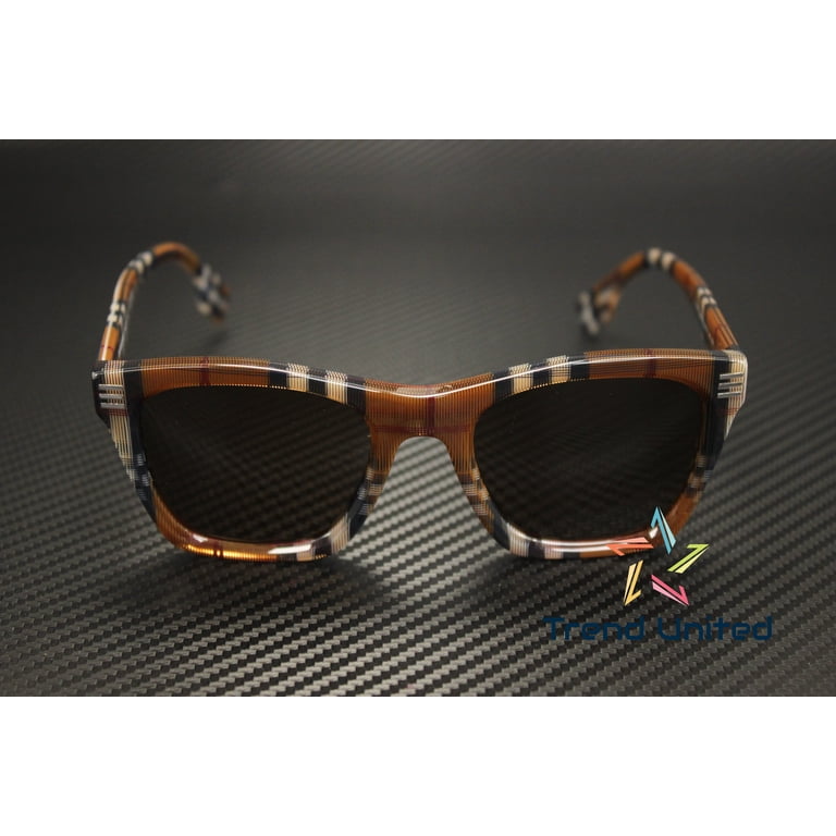 Burberry Men's Cooper Series Square Sunglasses, Dark Brown