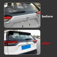 thumbnail image 3 of Xotic Tech Set Carbon Fiber Style Exterior Rear Tail Light Trunk Upper Lid Accessories Cover Trim Combo Kit, Compatible with Toyota Rav4 2019-2023, 3 of 9