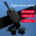 thumbnail image 4 of 2.4GHz Wireless Gaming Earbuds, Bluetooth 5.3 in-Ear Headphones Bass Stereo, Gaming Earphones with Noise Cancelling Mic, LED Display, 36Hs Playtime, 4 of 4