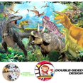 thumbnail image 2 of Wooden Jigsaw Puzzles for Kids 200 Piece Dinosaur Puzzle Toy Xmas Gifts for Kid Boys and Girls Intellectual Educational Games Fun Family Toys, 2 of 4