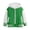 Green, variant on Kids Baseball Jacket School Varsity Uniform Casual Sweatshirt Boys Girls Sweater Jacket Baseball Solid Color (Purple,3-4 Years)