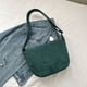 thumbnail image 5 of Bolsas de mensajero de pana Bolsas de hombro Harajuku Bolsa de bola de masa japonesa (verde) Ehuebsd Para Estrenar, 5 of 9