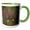 Green/White, variant on 3drose, Swans Garden Spring Cherry Blossoms, 11oz Mug