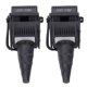 thumbnail image 5 of Conector De Cable Múltiple Aislado Negro, Conectores De 3 Puertos De Cable, Entrada De Un Lado, Precargado Con Inhibidor De óxido, Admite Rango De 4-14 Cables, Conector, 5 of 7