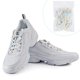thumbnail image 4 of 4 Pairs Double Printed Flower Shoelaces Lace-up Shoes Laces Accessory (120cm), 4 of 4