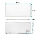 thumbnail image 4 of Luxrite 2x4 FT LED Flat Panel Light, 30/40/50W, 3 CCT 4000K-6500K, 3750/5000/6250 Lumens, 0-10V Dimmable, ETL DLC 2-Pack, 4 of 5