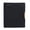 Black, variant on Mintra Durable Premium Spiral Notebook (1 Subject - Blue) - Fabric Covered Coils, Adjustable Pocket Folders, 100 Sheets