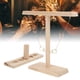 thumbnail image 3 of JUEGO DE LANZAMENTO DE ANILLO DE MADERA, JUEGOS DE JUEGO DE MESA HECHOS A MANO TOYES BIDAS JUEGOS DE LANZAMIENTO DE MESA DE MADERA PORTÁLES FÁLES DE ENSAMBLAR PARA JUEGOS, 3 of 7