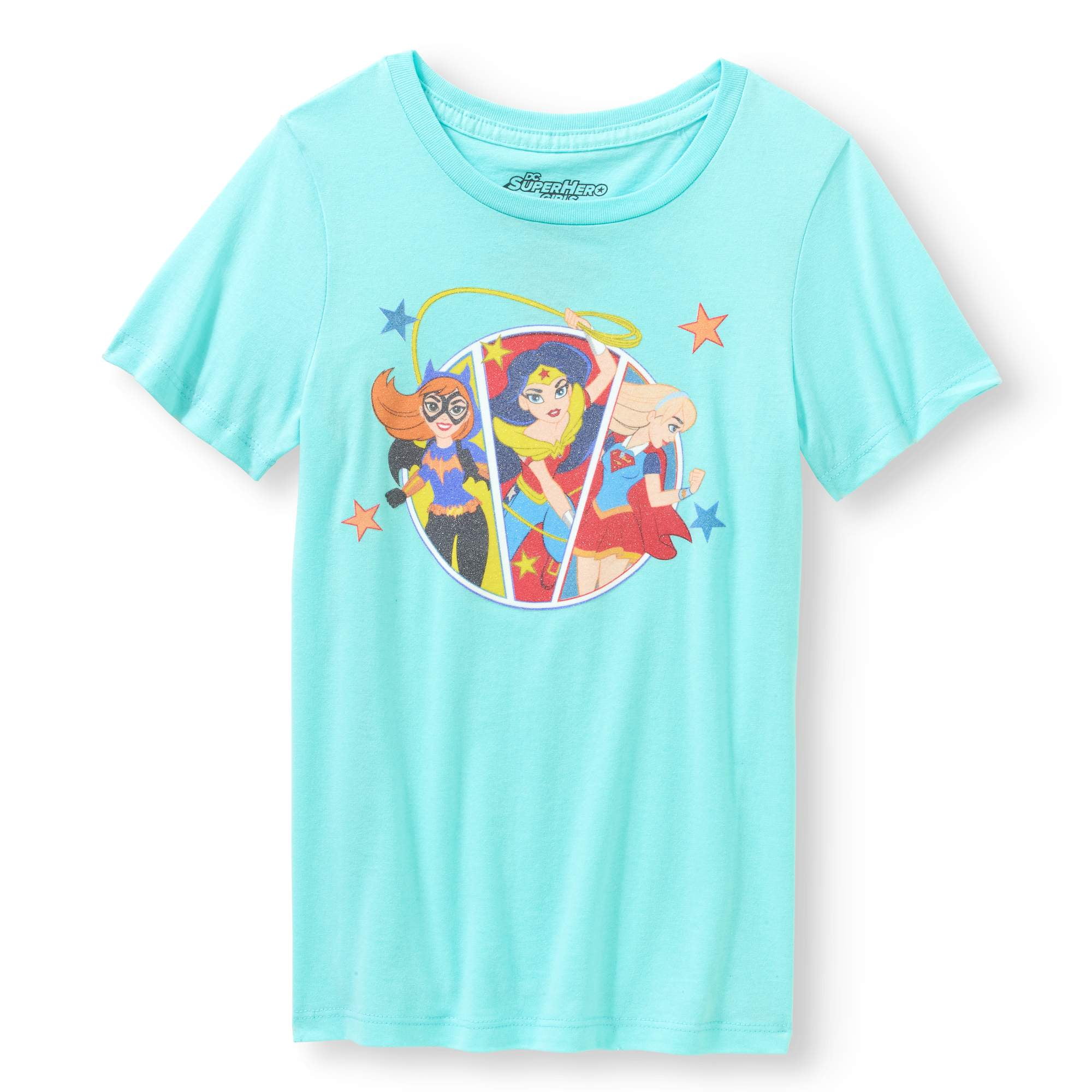 Wonder Woman 7 5/6 Batgirl T-Shirt KIDS Sizes 4 RETRO GIRL POWER  Supergirl 