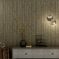 LotFancy Peel and Stick Wallpaper, 23.6 x 118 in, Retro Gold with