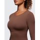 thumbnail image 4 of Remera CRZ YOGA Butterluxe de Manga Larga, Corte Crop y Ajustado, 4 of 5