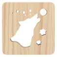 thumbnail image 2 of Oubit Night Lamp,Wooden 3D LED Light Wooden DLED Light Wolf Night Light Performance Driven, 2 of 9