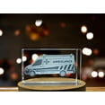 thumbnail image 4 of 3D Engraved Crystal Ambulance Model - Lifesaving Tribute, 4 of 7