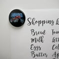 thumbnail image 2 of American Horsepower Biker Motorcycle Chopper Kitchen Refrigerator Locker Button Magnet, 2 of 6