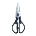thumbnail image 3 of Mainstays Stainless Steel Multi-Purpose Utility Scissors with Plastic Handle, Blue, Grey or Teal, 3 of 9